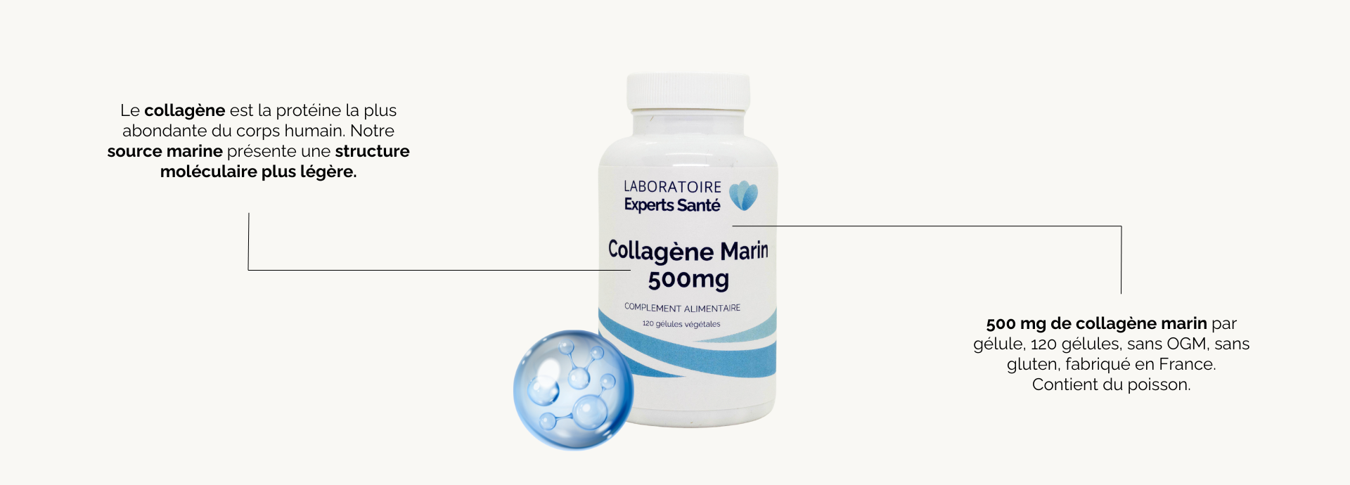 Bienfaits Collagène marin