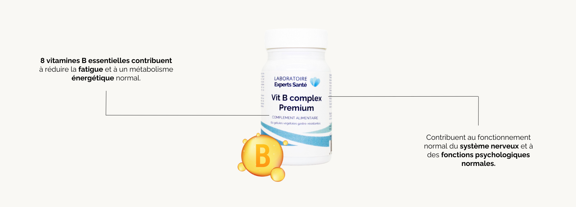 Bienfaits Vit B Complex Premium